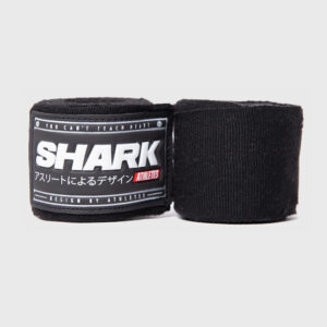 Vendas de Boxeo Semi Elásticas 5m Negras - Shark Boxing