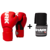 Promo guantes 4 Pack Guantes + Vendas 5m
